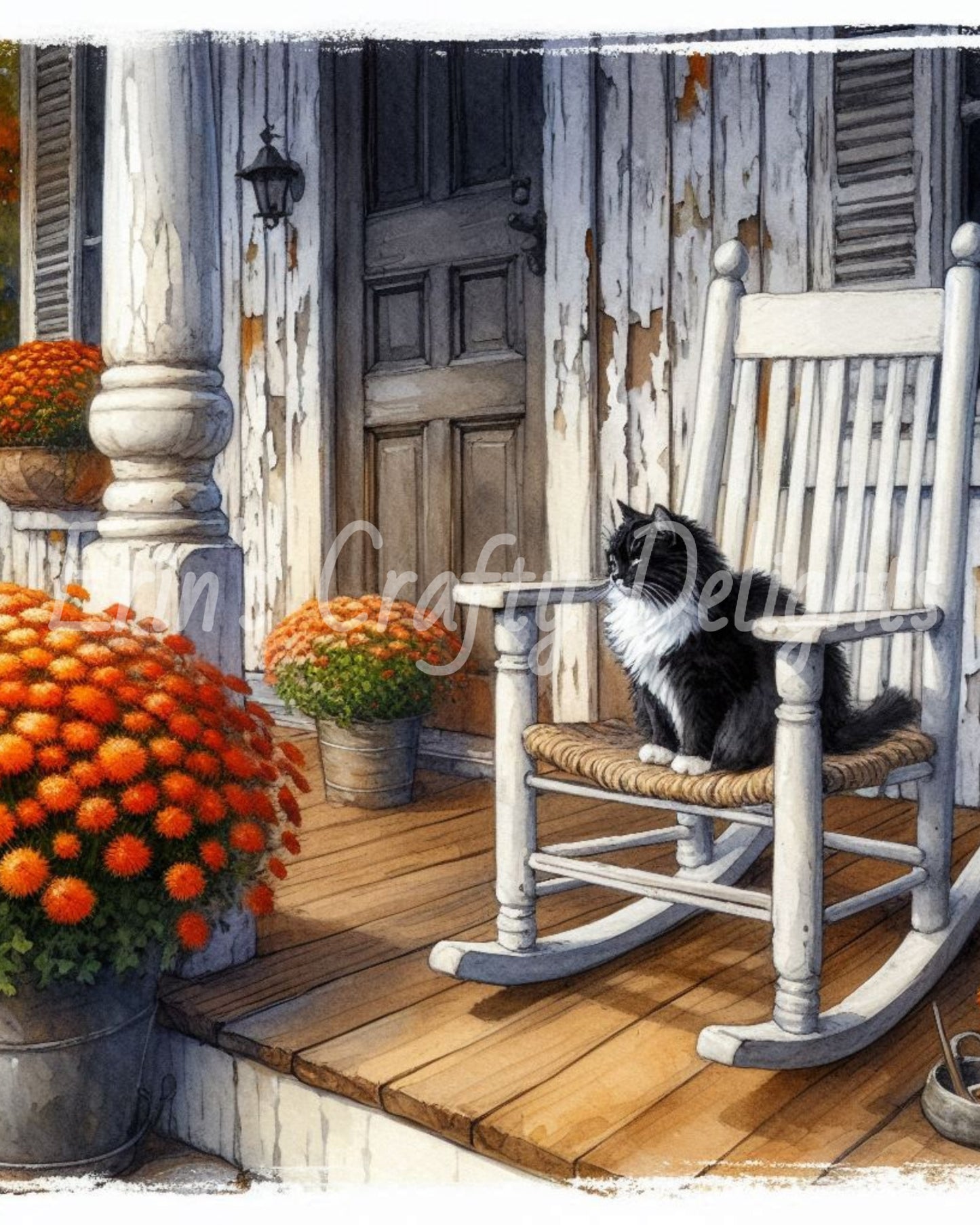 Autumn Farmhouse Front Door 4