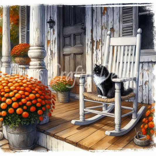 Autumn Farmhouse Front Door 4