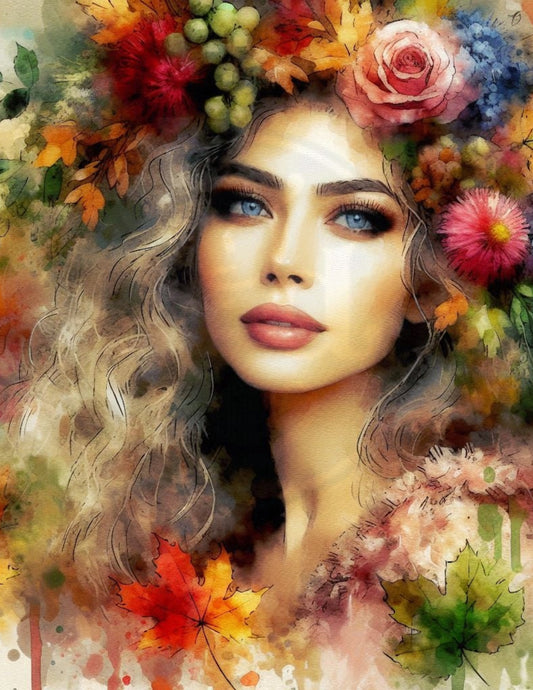 Autumn Woman Portrait 8