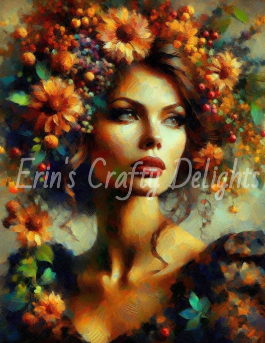 Autumn Woman Portrait 12
