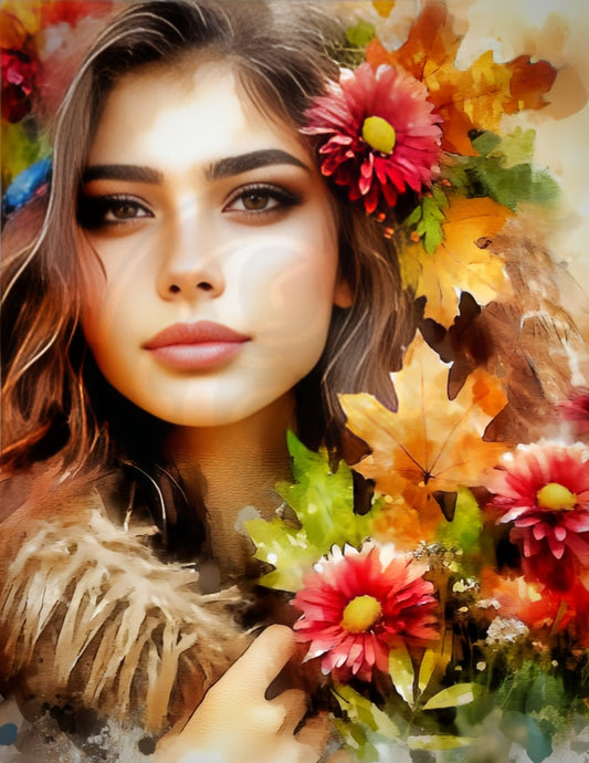 Autumn Woman Portrait 1