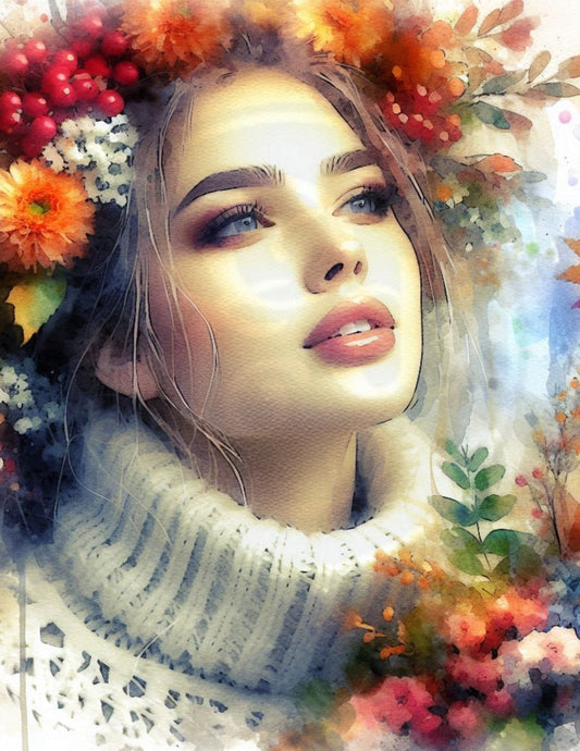 Autumn Woman Portrait 3