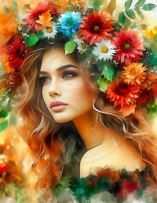 Autumn Woman Portrait 4