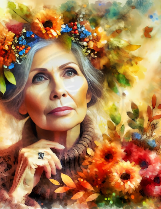Autumn Woman Portrait 5