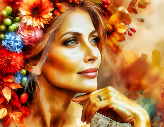 Autumn Woman Portrait 7