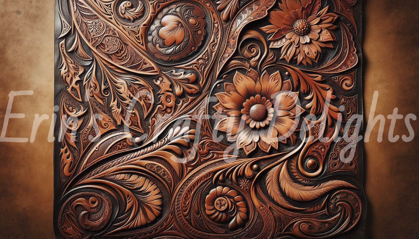 Carved Leather Printable 2
