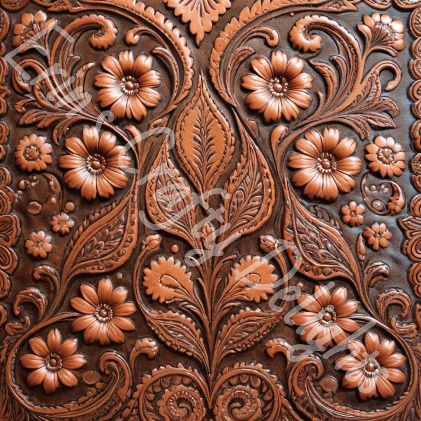 Carved Leather Printable 5