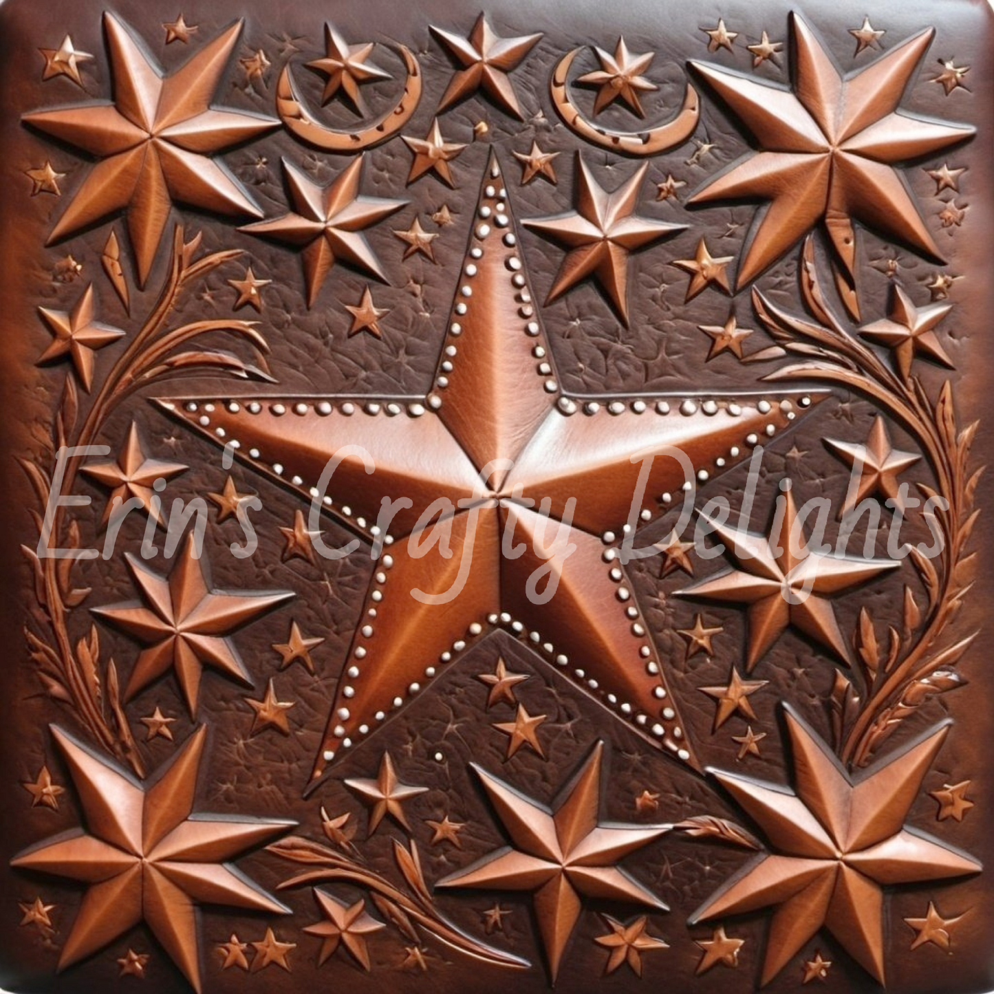 Carved Leather Printable 6
