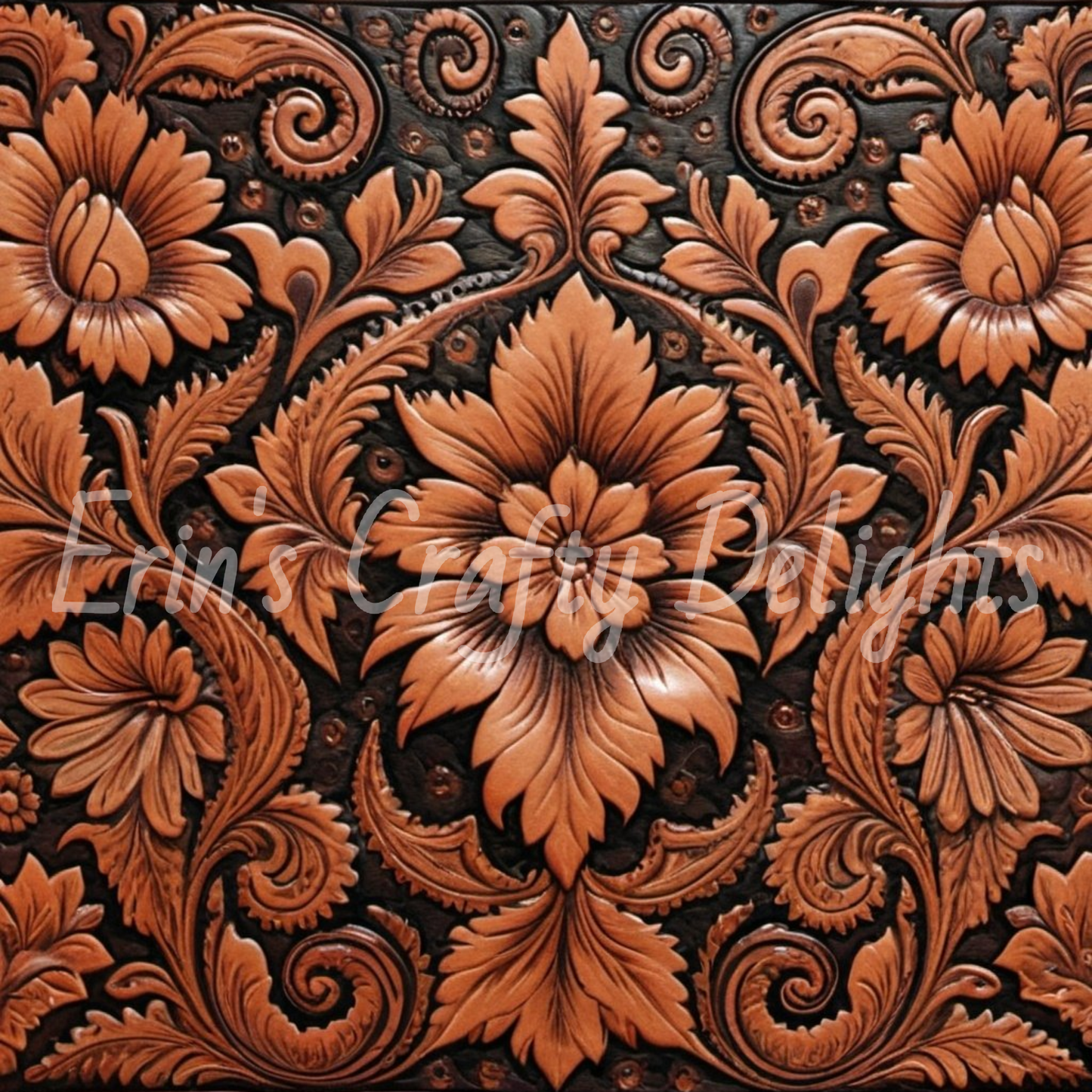 Carved Leather Printable 8