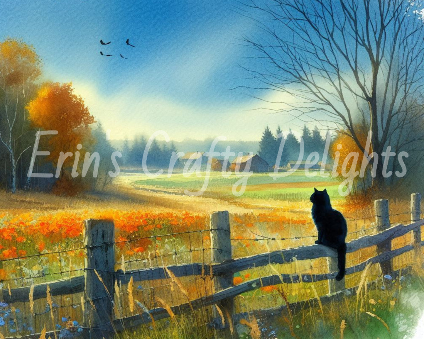 Cat on a Fence 2