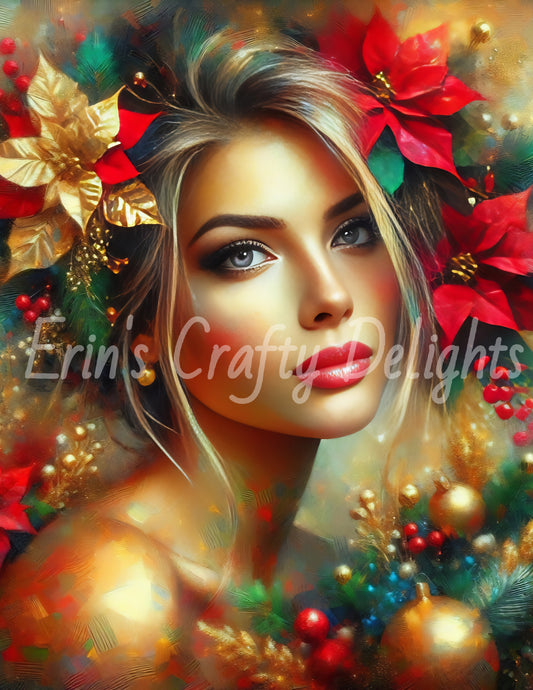 Christmas Beauty Portrait 1