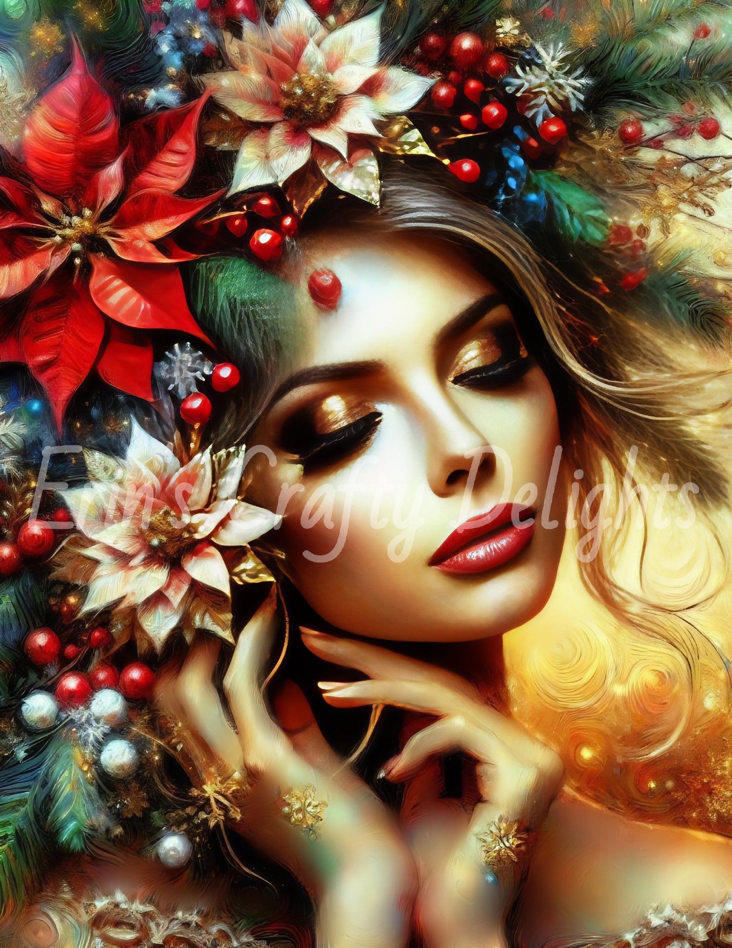Christmas Beauty Portrait 7