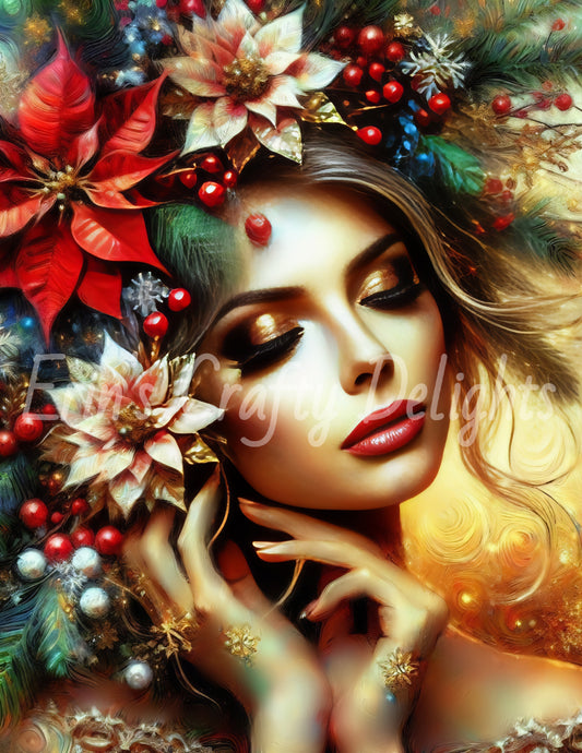 Christmas Beauty Portrait 7
