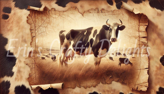 Cow Hide & Parchment 5