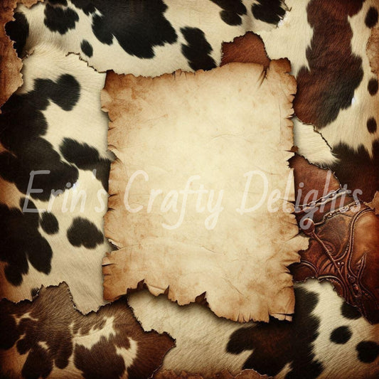 Cow Hide & Parchment 8