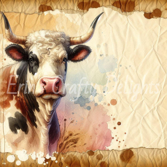 Cow Hide & Parchment 3