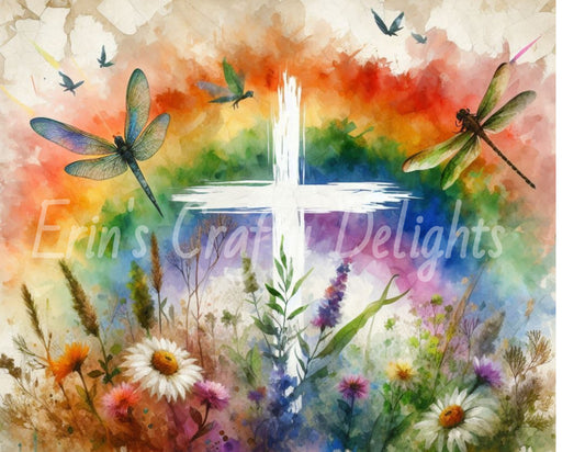 Cross and Rainbow