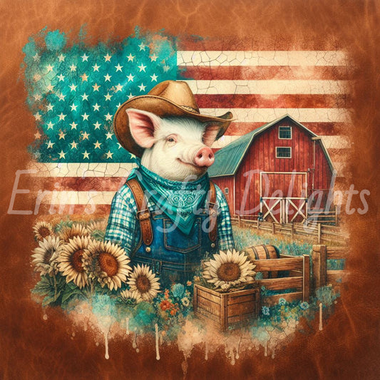 Farmer Pig Set
