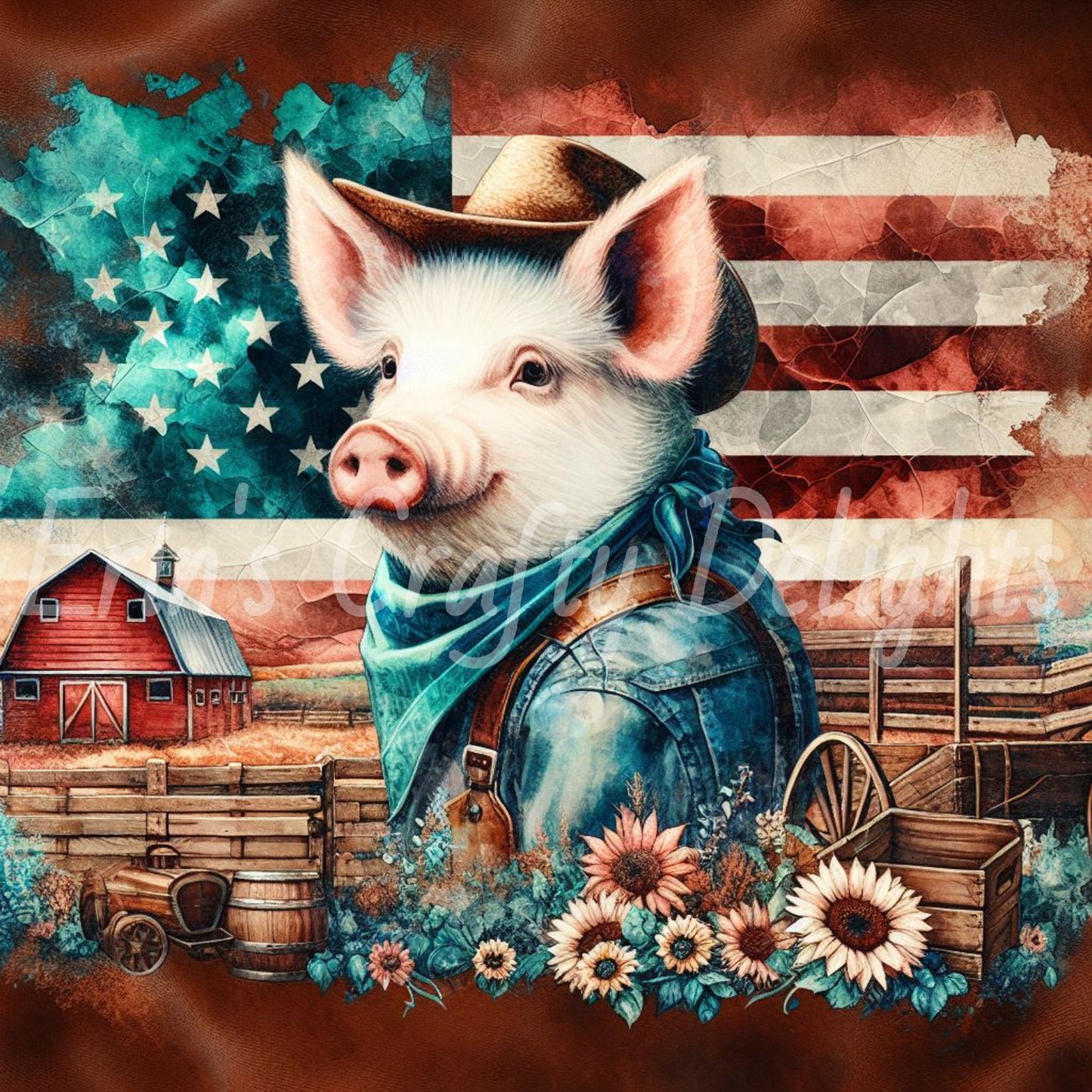 Farmer Pig Set