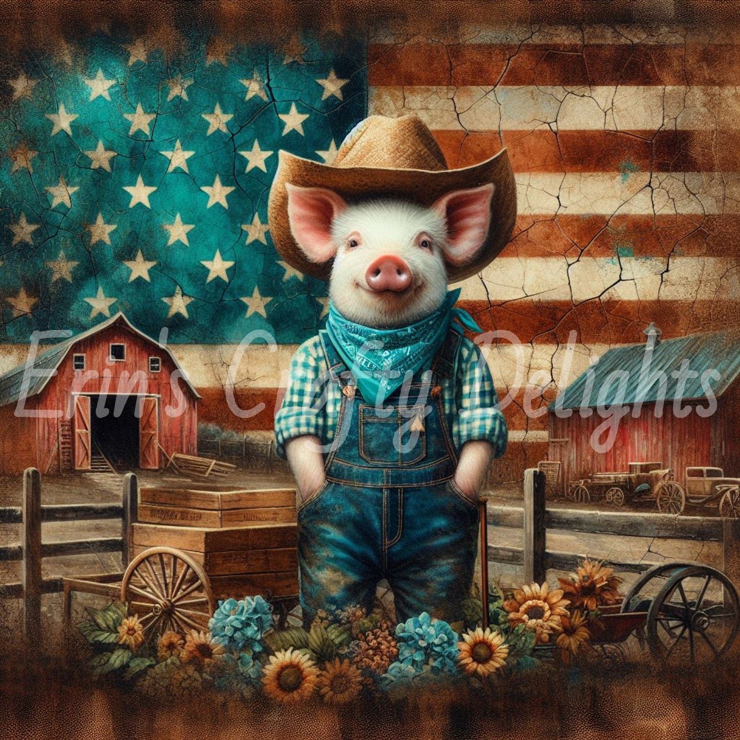 Farmer Pig Set