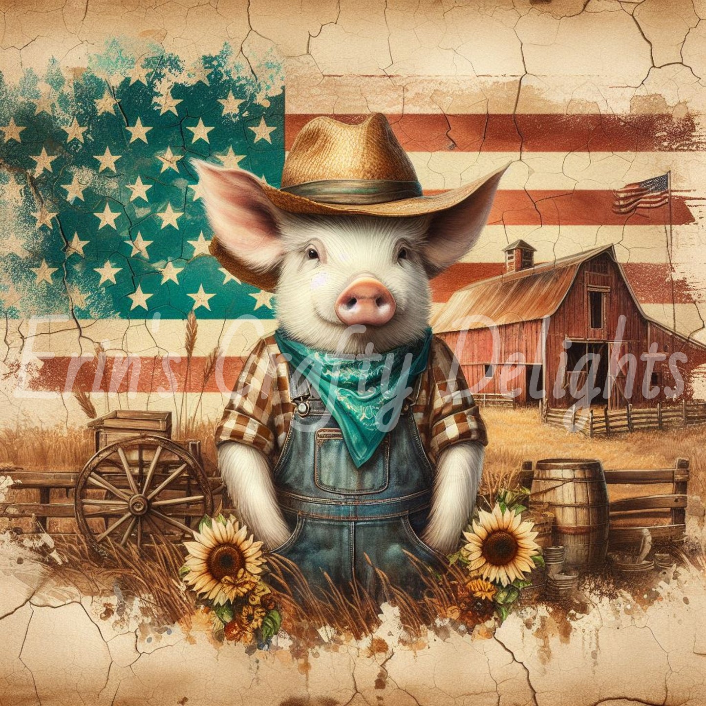Farmer Pig Set