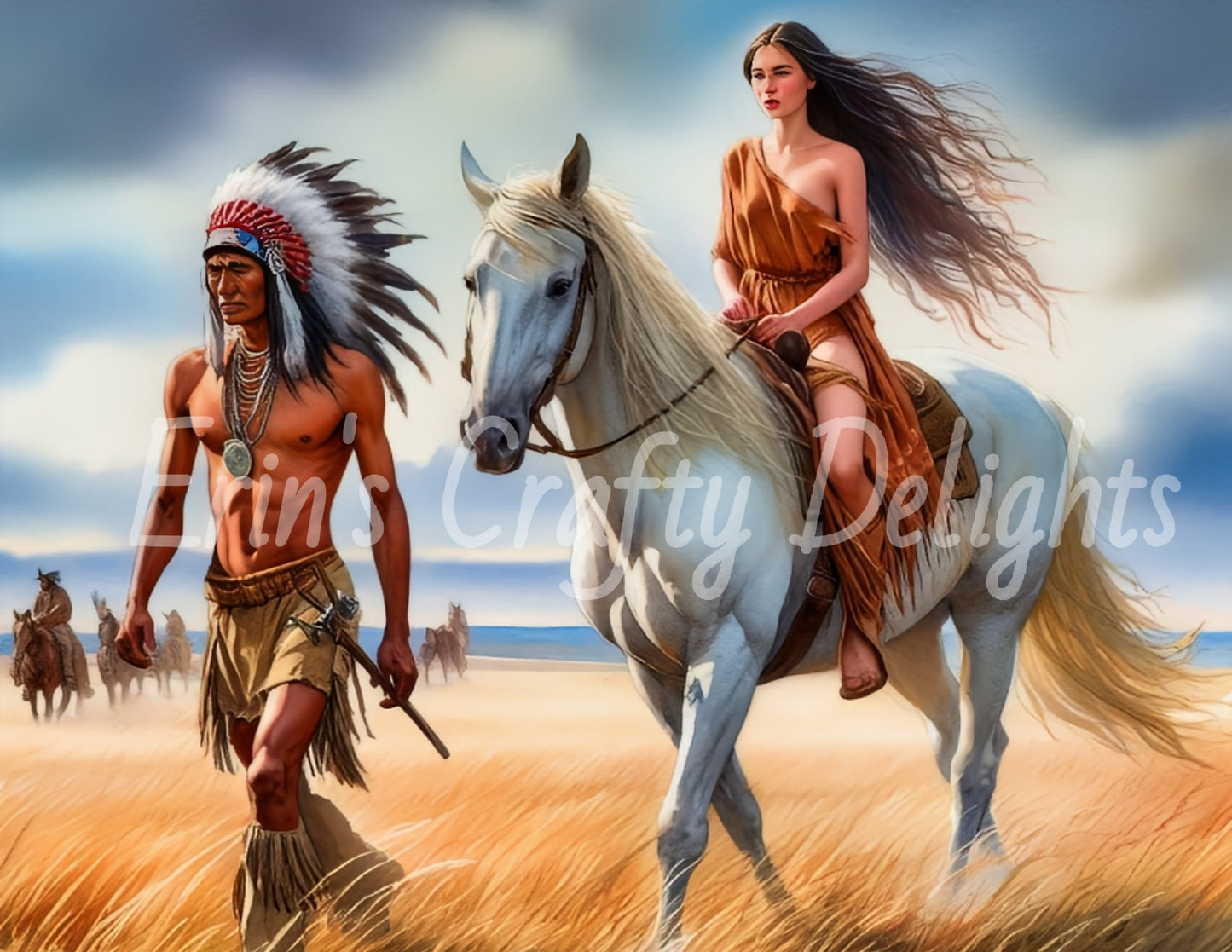 Indian and Woman 5