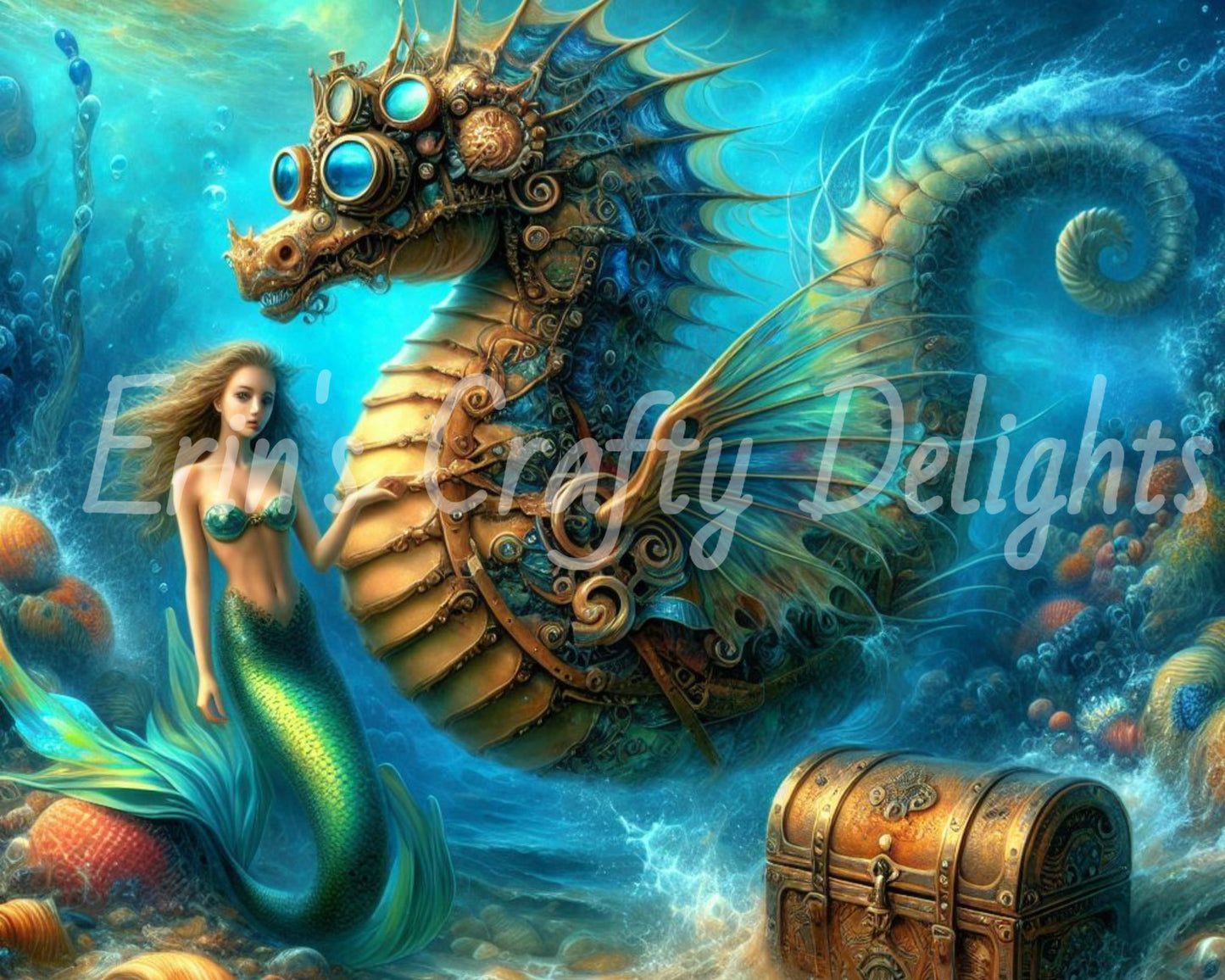 Mermaid & Seahorse Treasure 11
