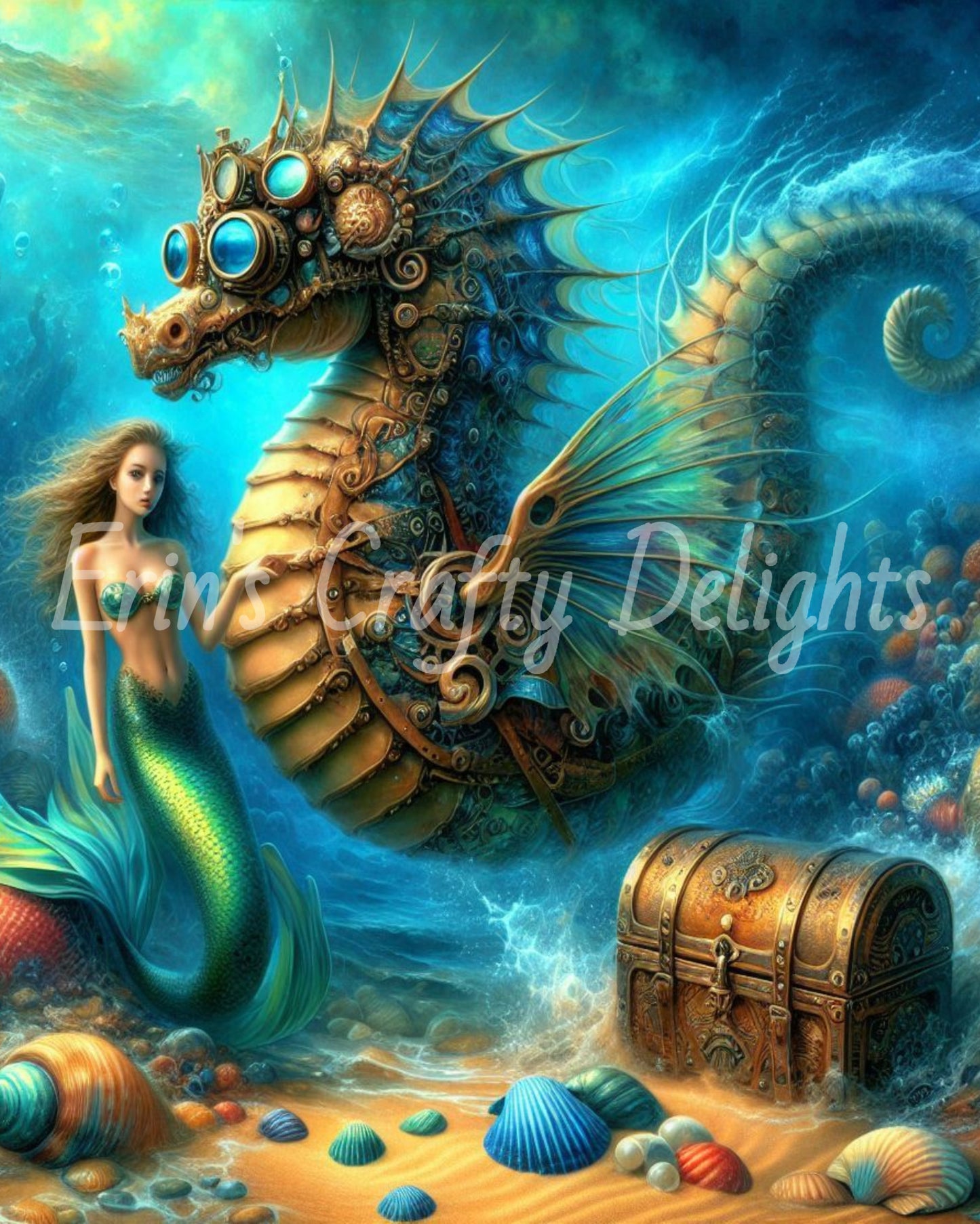 Mermaid & Seahorse Treasure 11