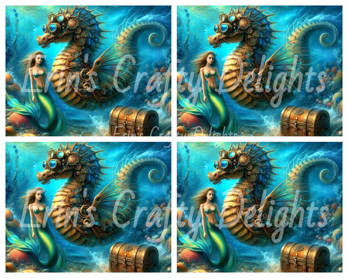 Mermaid & Seahorse Treasure 11