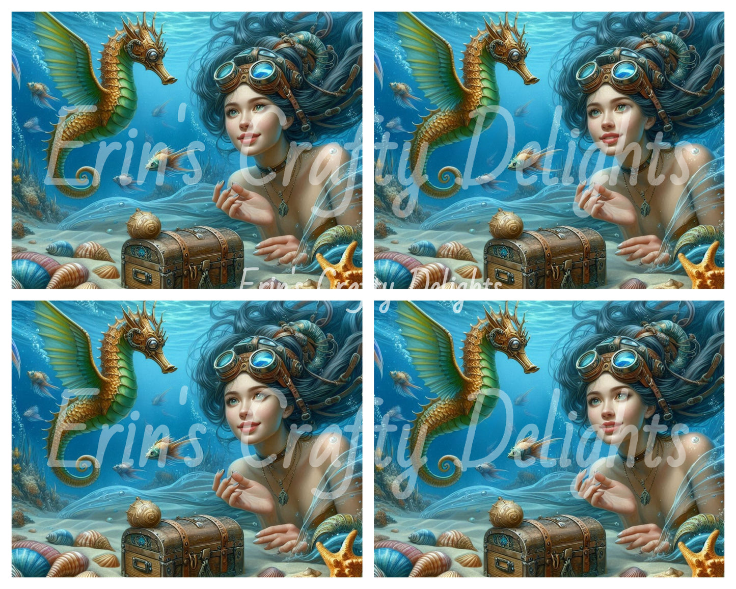 Mermaid & Seahorse Treasure 13