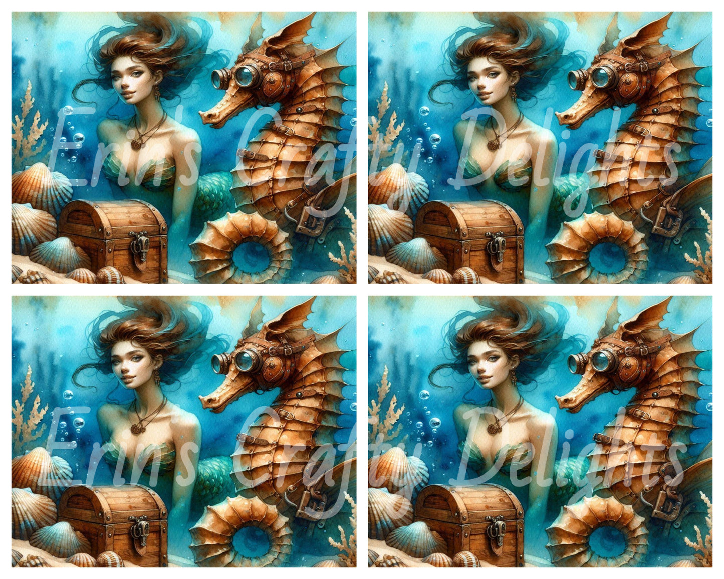 Mermaid & Seahorse Treasure 7