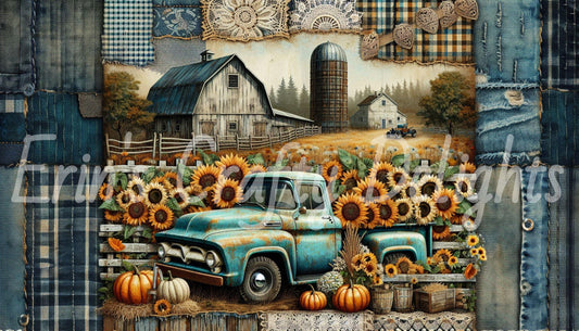 Blue Pumpkin Truck 1
