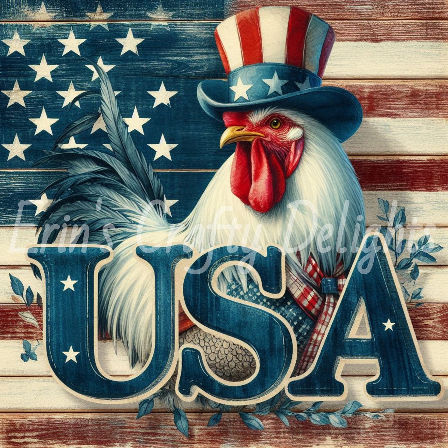Patriotic Rooster 5