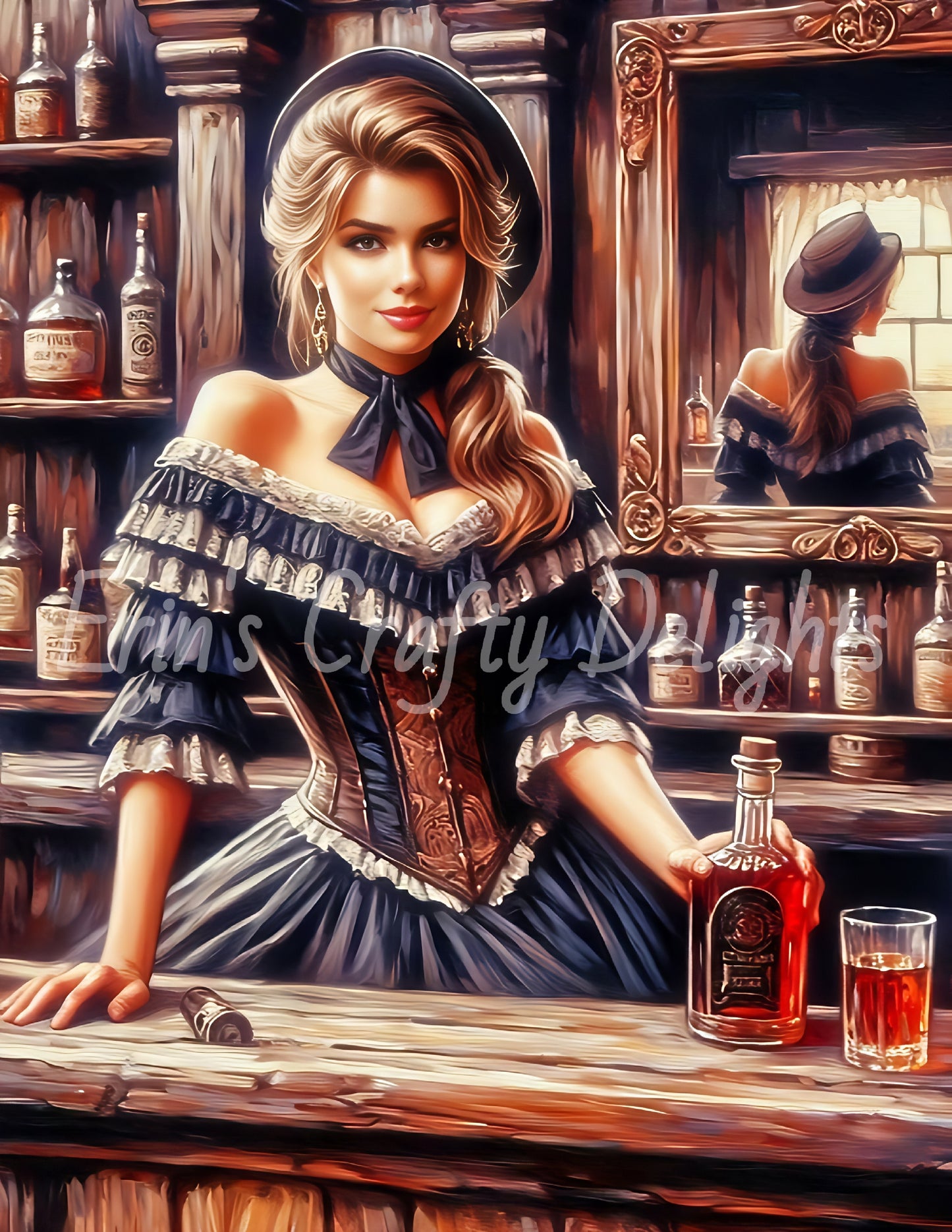1800s Saloon Girl 3