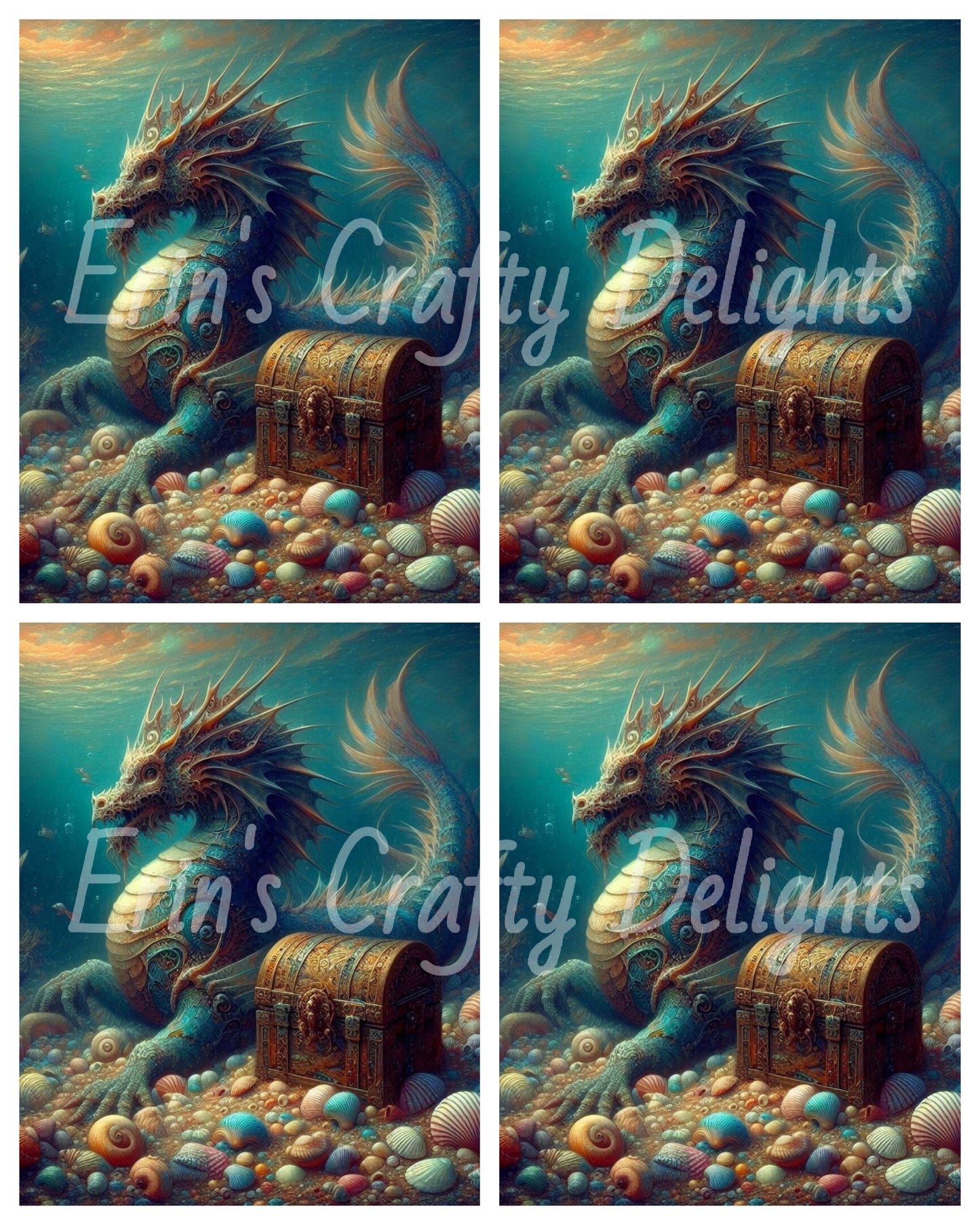 Sea Dragon & Treasure 1