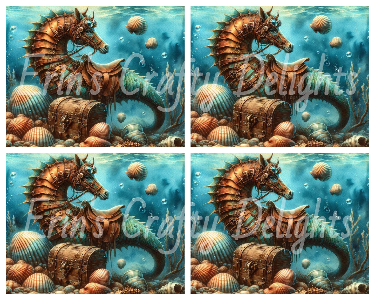 Seahorse & Treasure 2