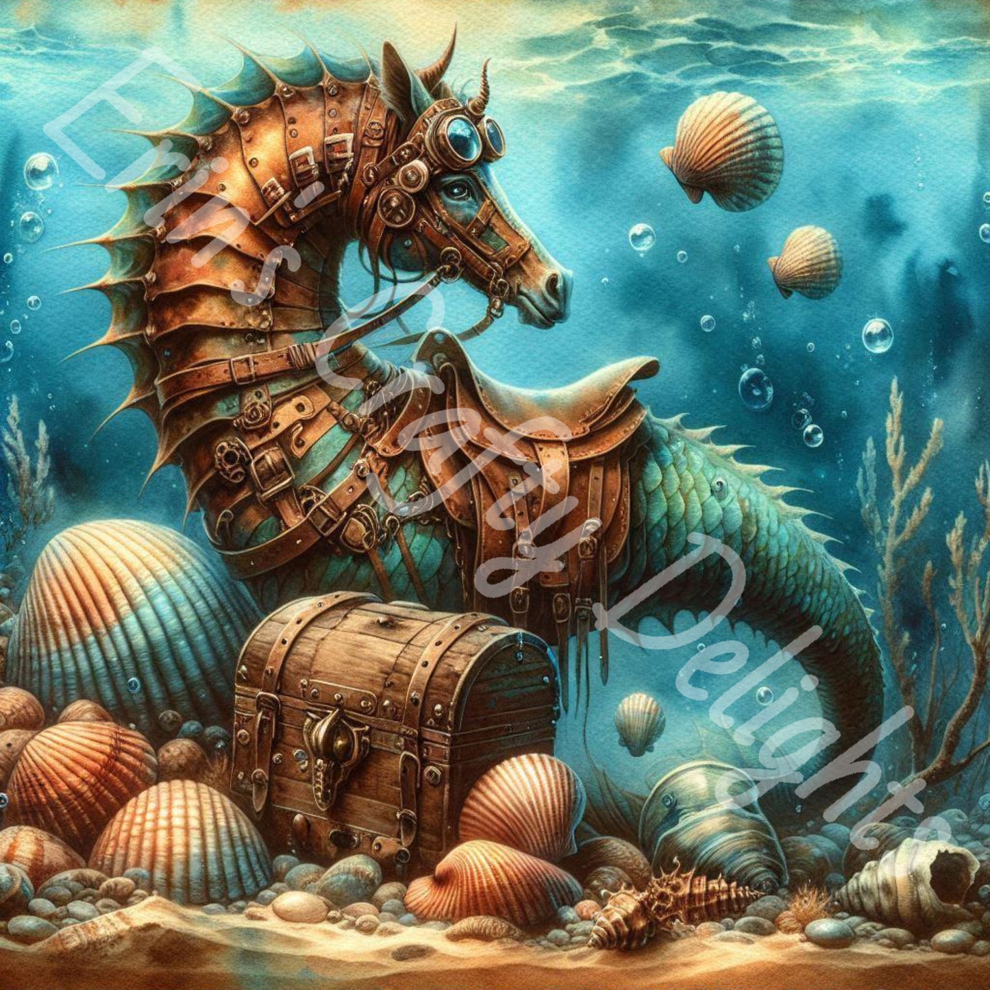 Seahorse & Treasure 2