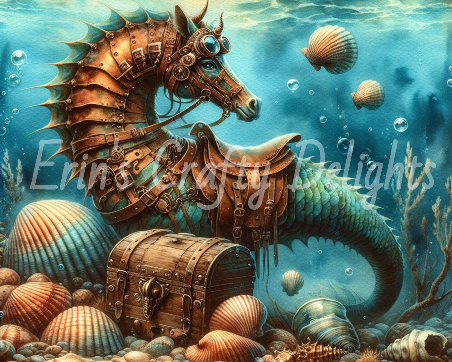 Seahorse & Treasure 2