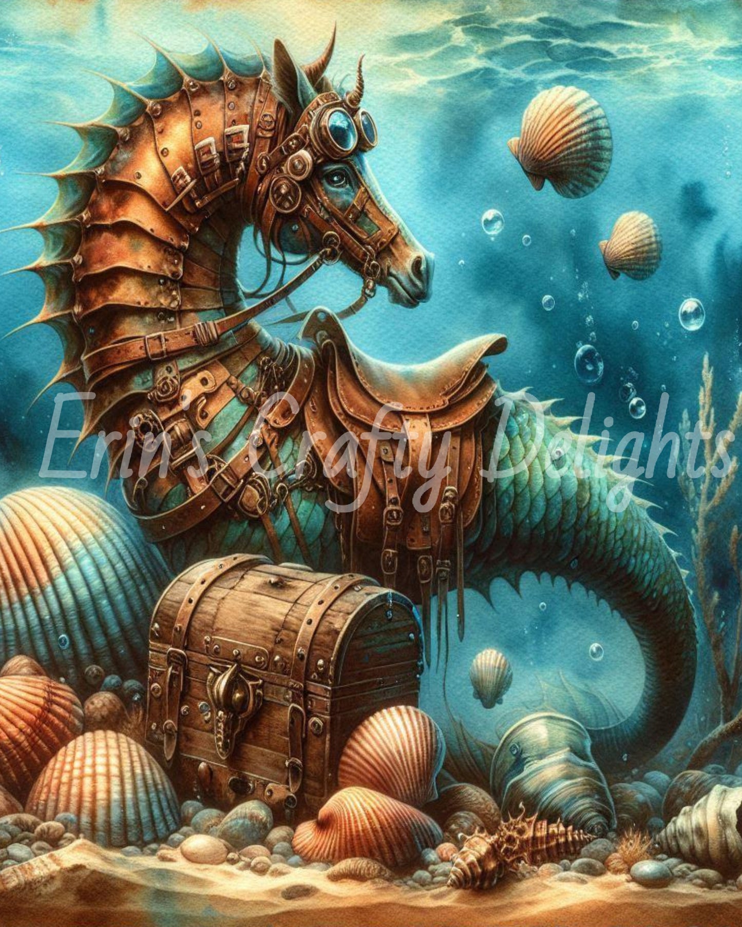 Seahorse & Treasure 2