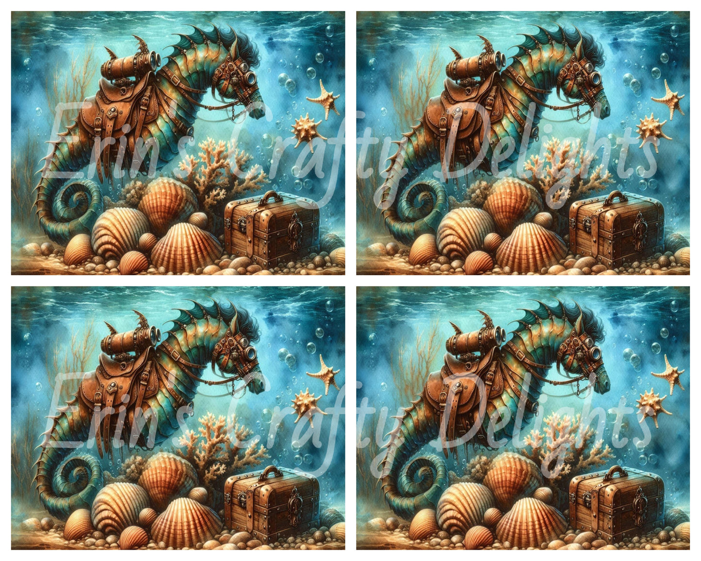 Seahorse & Treasure 5