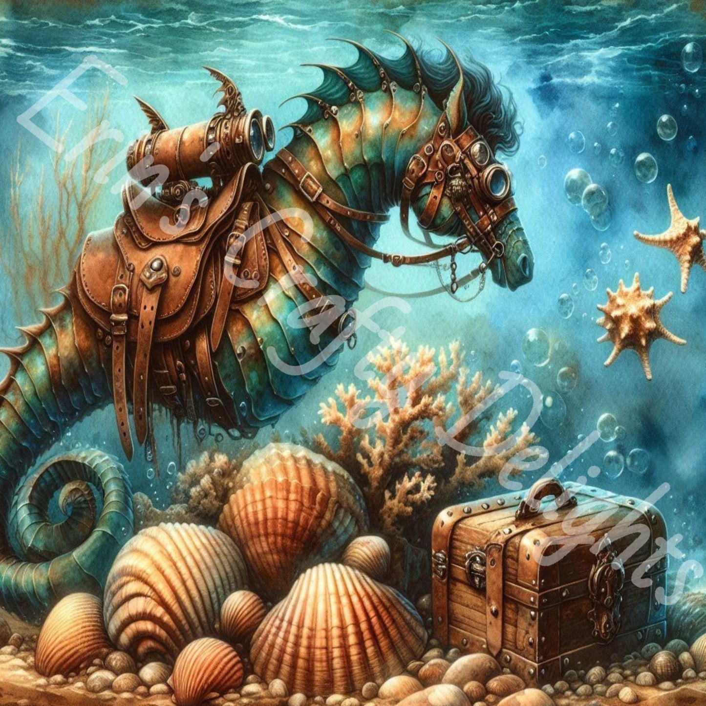 Seahorse & Treasure 5