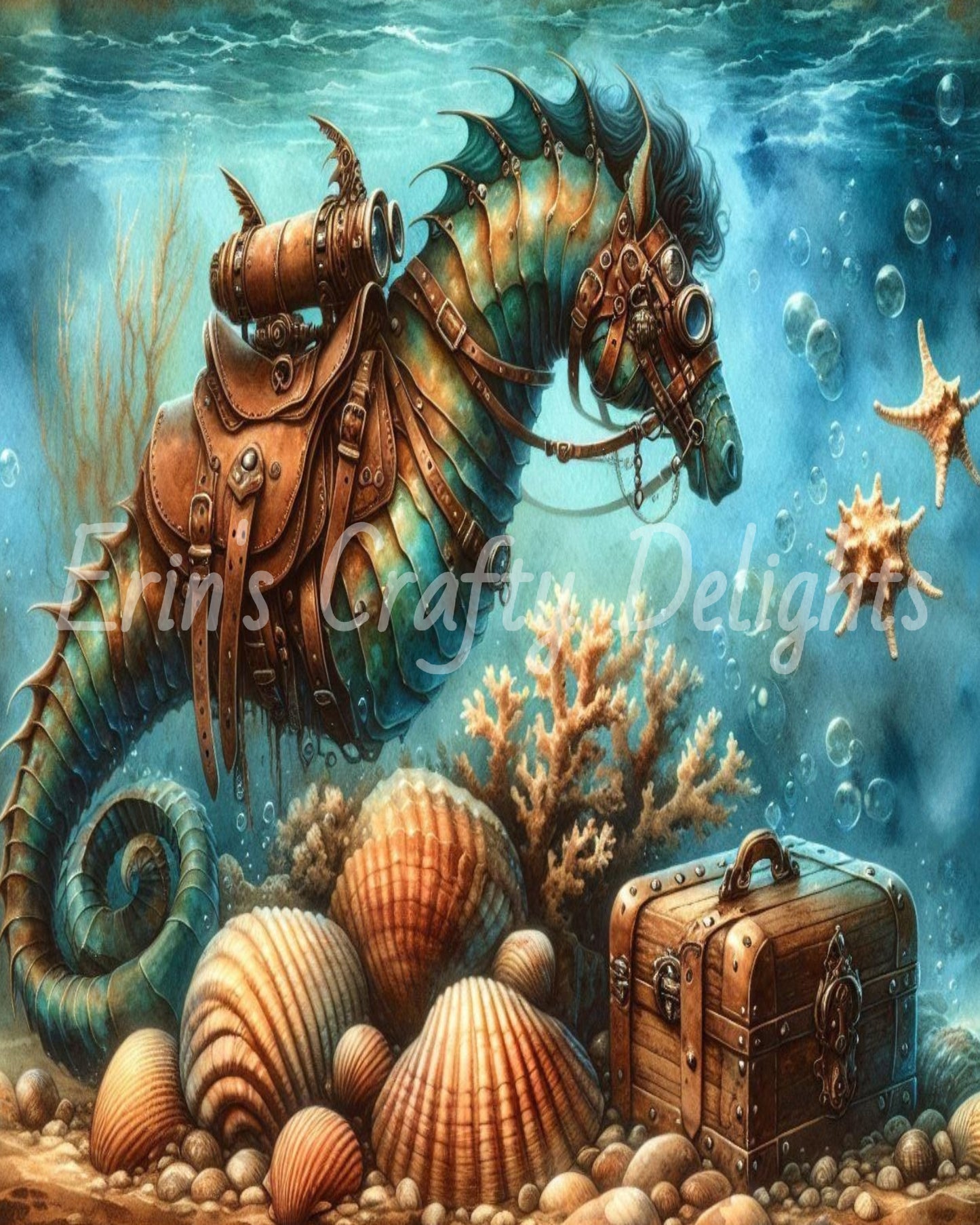Seahorse & Treasure 5