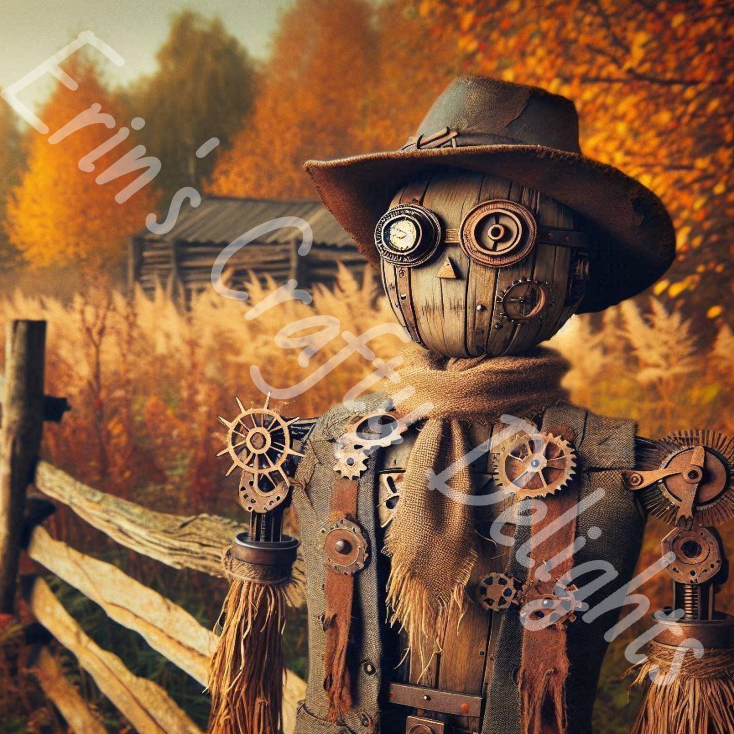 Steampunk Scarecrow 1