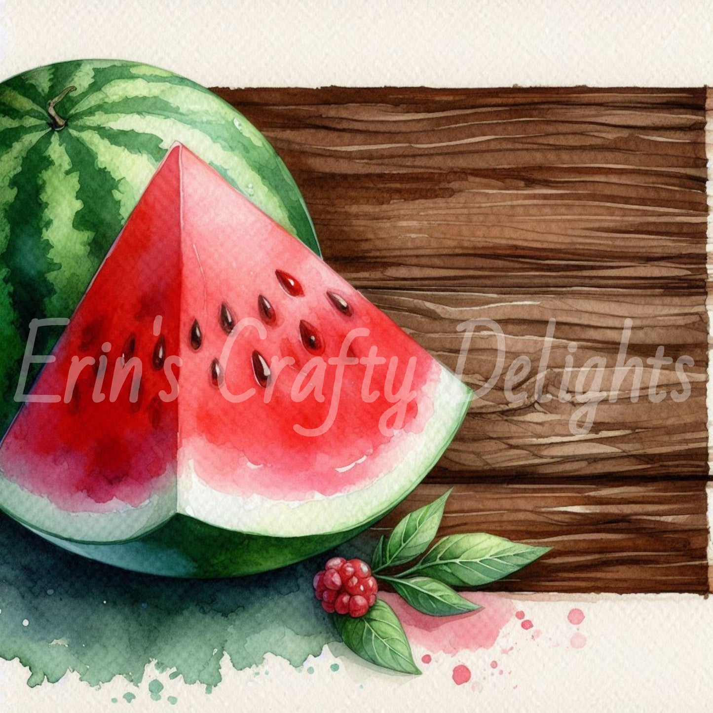 Watermelon Sign Blank
