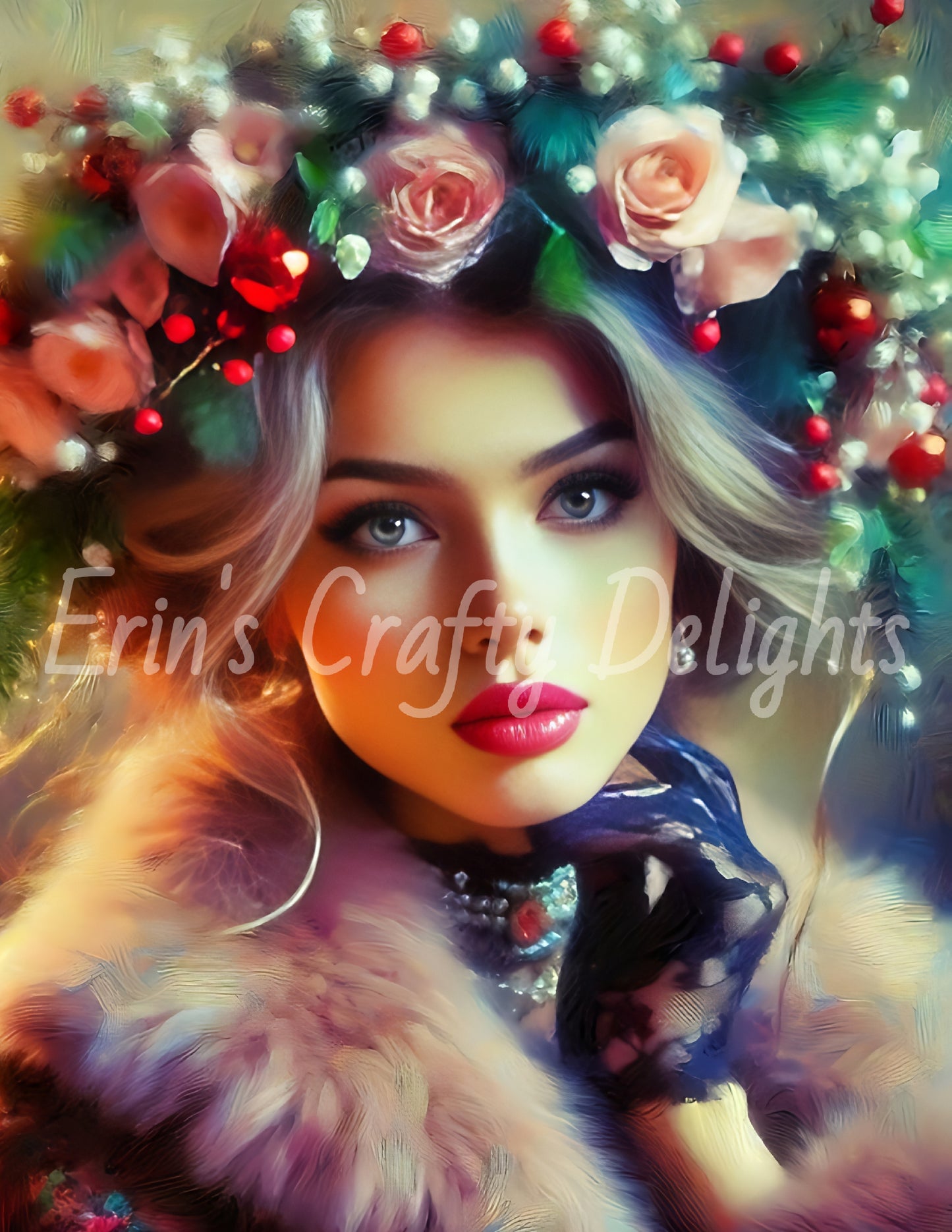 Winter Woman Portrait 6