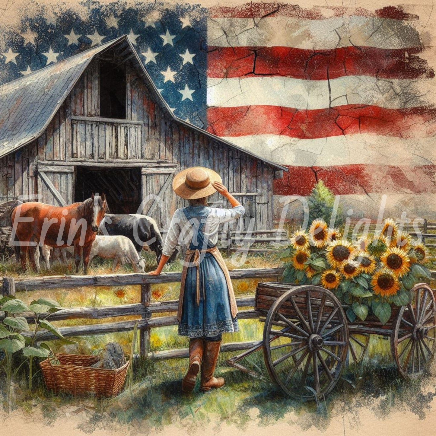 Young Lady Farmer Set