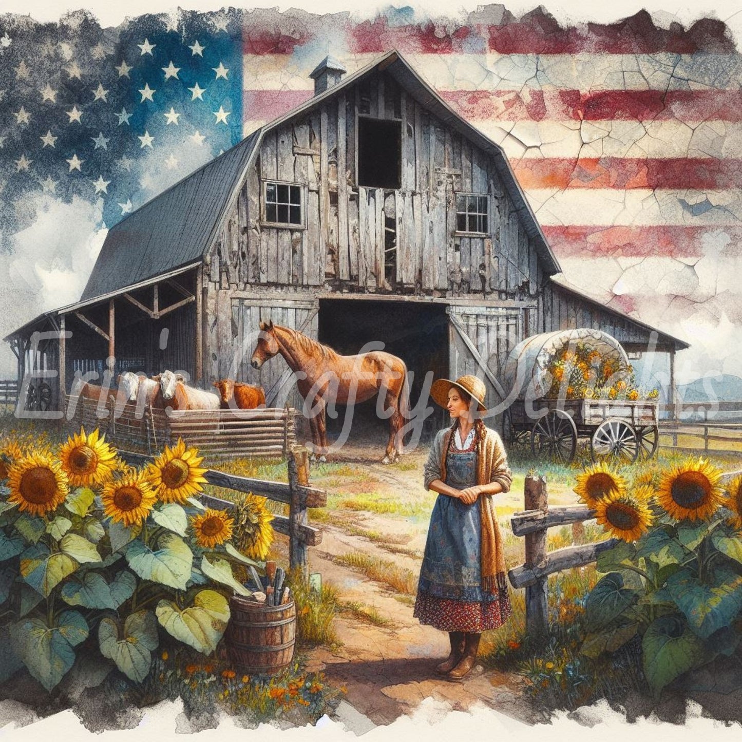 Young Lady Farmer Set