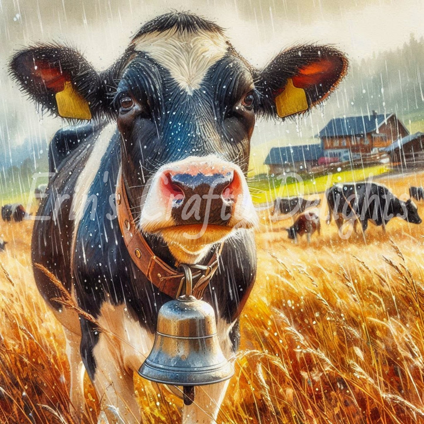 1 Fall Cow in Rain