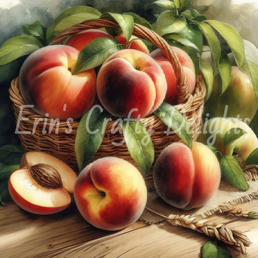 1 Rustic Peaches