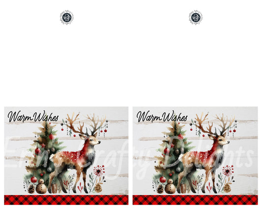 1 Warm Winter's Wishes Christmas Card